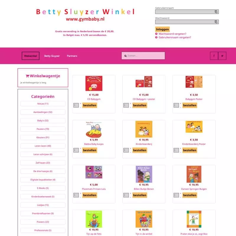 Betty Sluyzer Winkel